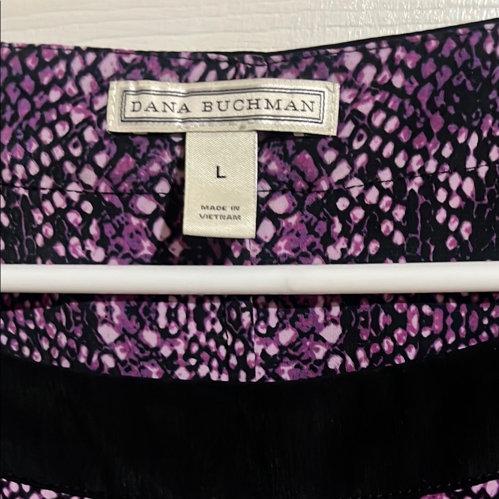 Purple Snake Print Women's Top - Picture 3 of 3